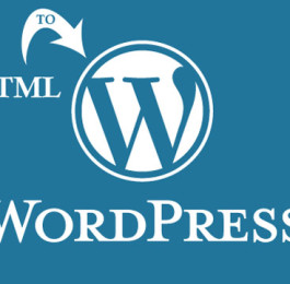 HTML to create a WordPress