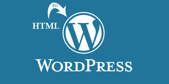 HTML to create a WordPress